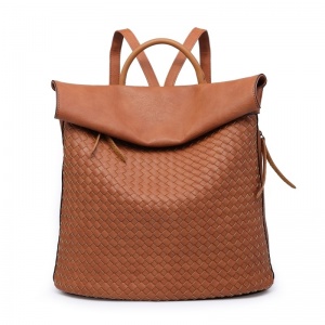 Weave Backpack - Tan